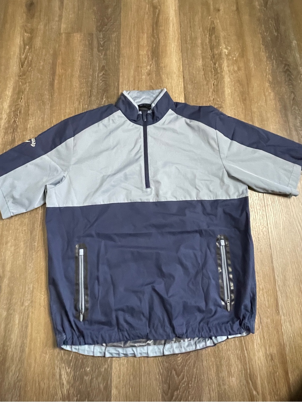 Callaway Golf Quarter zip Lightweight Weather Series  Pull Over Jacket M